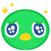 Crazy Wheeln Bird Sticker