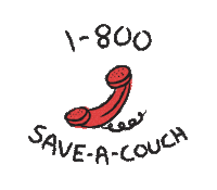 couch nuggetcomfort Sticker by Nugget