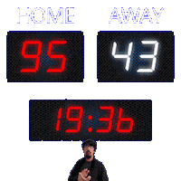 43 Away Sticker