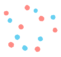 Vibe Pattern Sticker by Ai and Aiko