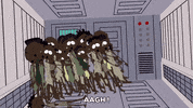 spaceship starving GIF by South Park 