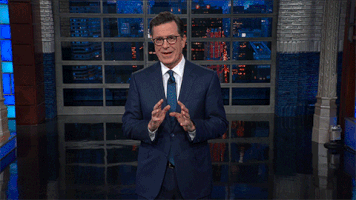 stephen colbert GIF by The Late Show With Stephen Colbert