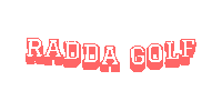 raddagolf radda golf Sticker
