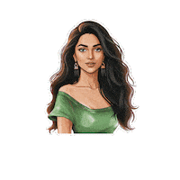 Indian Woman Sticker by DaburUK