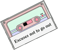 giuliahartz tape stayhome excuses giuliahartz Sticker
