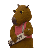 Capivara Sticker by Vero Internet