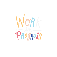 Work In Progress Wip Sticker by Crunch by Nuffnang