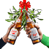 Christmas Kiss Sticker by Stiegl