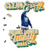 Renewable Energy Power Sticker by INTO ACTION