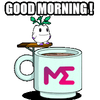 Good Morning Coffee Sticker by Magic Eden