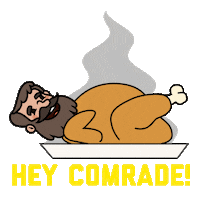 Steam Waving Sticker by Adventure Communist