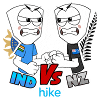 bleed blue cricket world cup Sticker by Hike Messenger