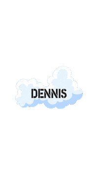 Dennis Sticker by Dennisipitapsonio