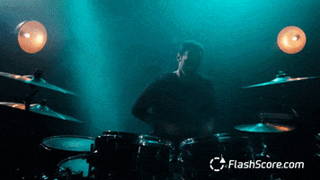 FlashScore drumming rock concert petr cech flashscore GIF