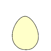 Graduation Egg Sticker by Juan Billy