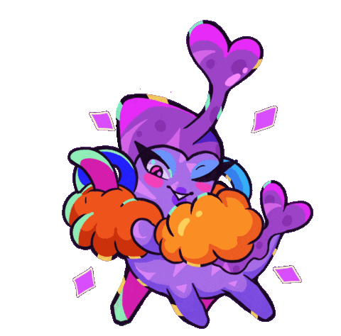 Adri_Cr giphyupload queer gamedev groovy Sticker