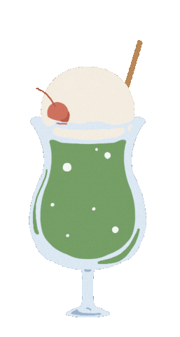 muika soda melon 喫茶店 muika Sticker