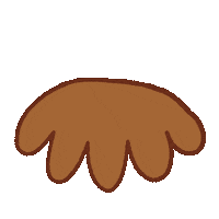 Hair Moustache Sticker