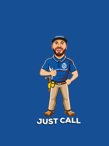 Call Me Roofer GIF by Universal Roofing & Construction