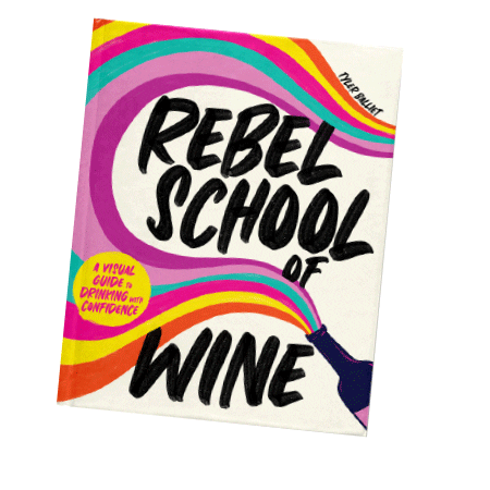 rebelschoolofwine giphyupload wine harvest harpercollins Sticker