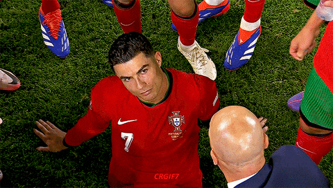 Cristiano Ronaldo Dreaming GIF