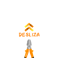 Gripon desliza arriba herramientas desliza hacia arriba Sticker