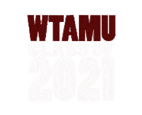 Graduation Wtamu Sticker by West Texas A&M University