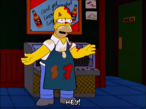 happy homer simpson GIF