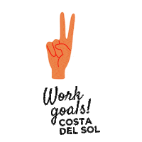 VisitaCostadelSol work from home malaga workfromhome costa del sol Sticker