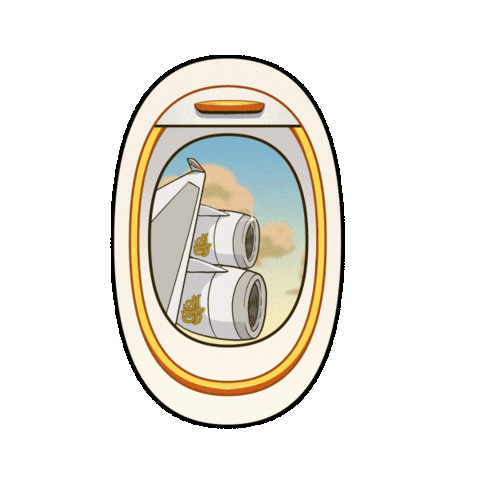 Out Of Office Travel Sticker by Emirates