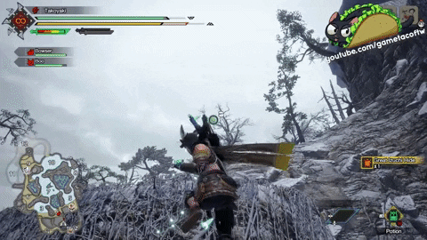 KingPoogie giphyupload monster hunter rise relic records frost islands GIF