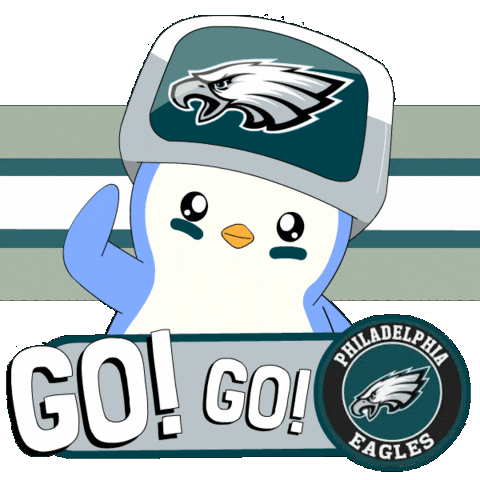 Go Game Day Sticker by Pudgy Penguins
