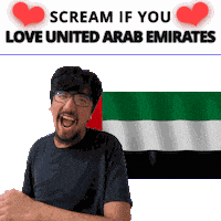 United Arab Emirates Ae Sticker
