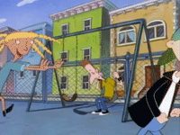 hey arnold nick splat GIF