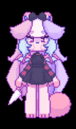 Oriineku giphygifmaker pixel pixel art pastel GIF