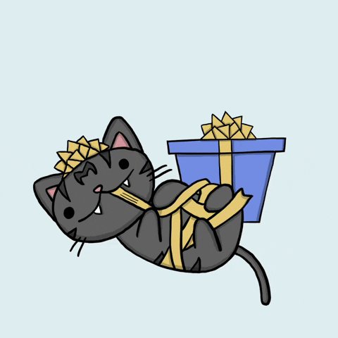 Happy Birthday Cat GIF by Tutimon