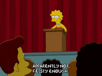 Speaking Lisa Simpson GIF by The Simpsons