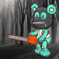 Mask Zombie GIF