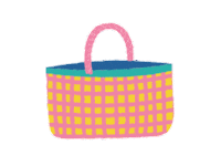 Summer Basket Sticker by Skokie Public Library