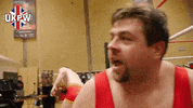 UKPW wrestling tongue out wrestler medway GIF
