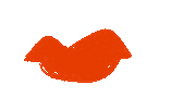 Happy Red Lips Sticker by Doodleganger