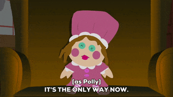 doll sitting GIF by South Park 