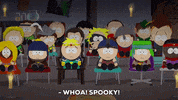 scared kyle broflovski GIF by South Park 