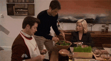 Parks And Recreation Salad GIF