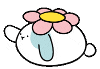 Happy Flowers Sticker by Ai and Aiko