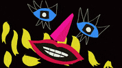Excited Face GIF