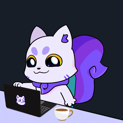 Working Home Office GIF by Lucky Kat Studios