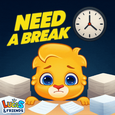 Coffee Break Chill GIF by Lucas and Friends by RV AppStudios