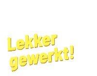 Werk Duim Omhoog Sticker by Tempo-Team