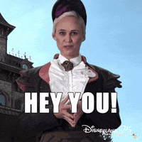 hey you hello GIF by Disneyland Paris